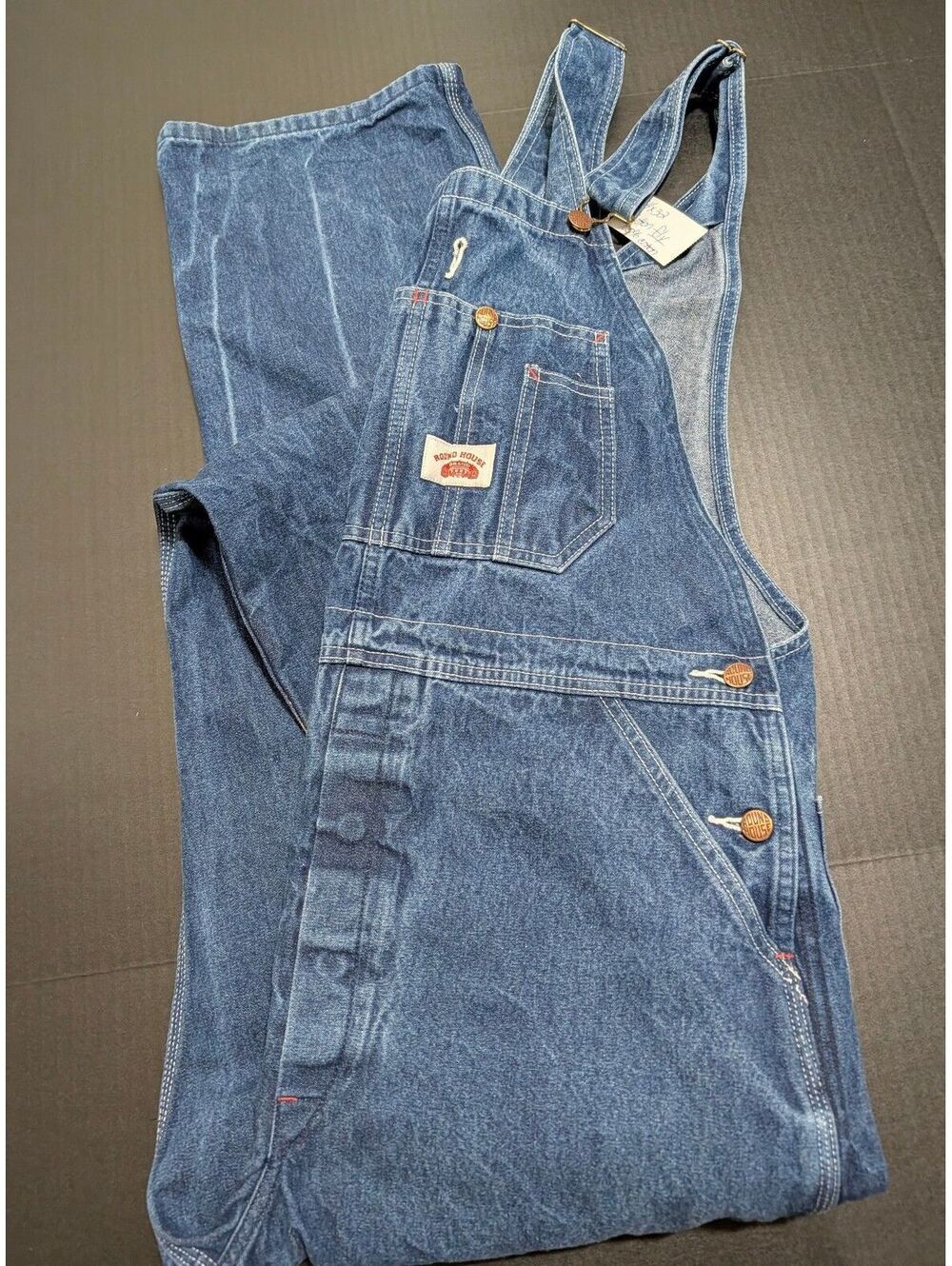 Round House Overalls Made in the USA Cotton